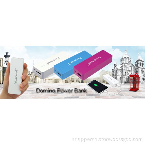 Wholesale Domino powerbank charger portable power bank 5200mah